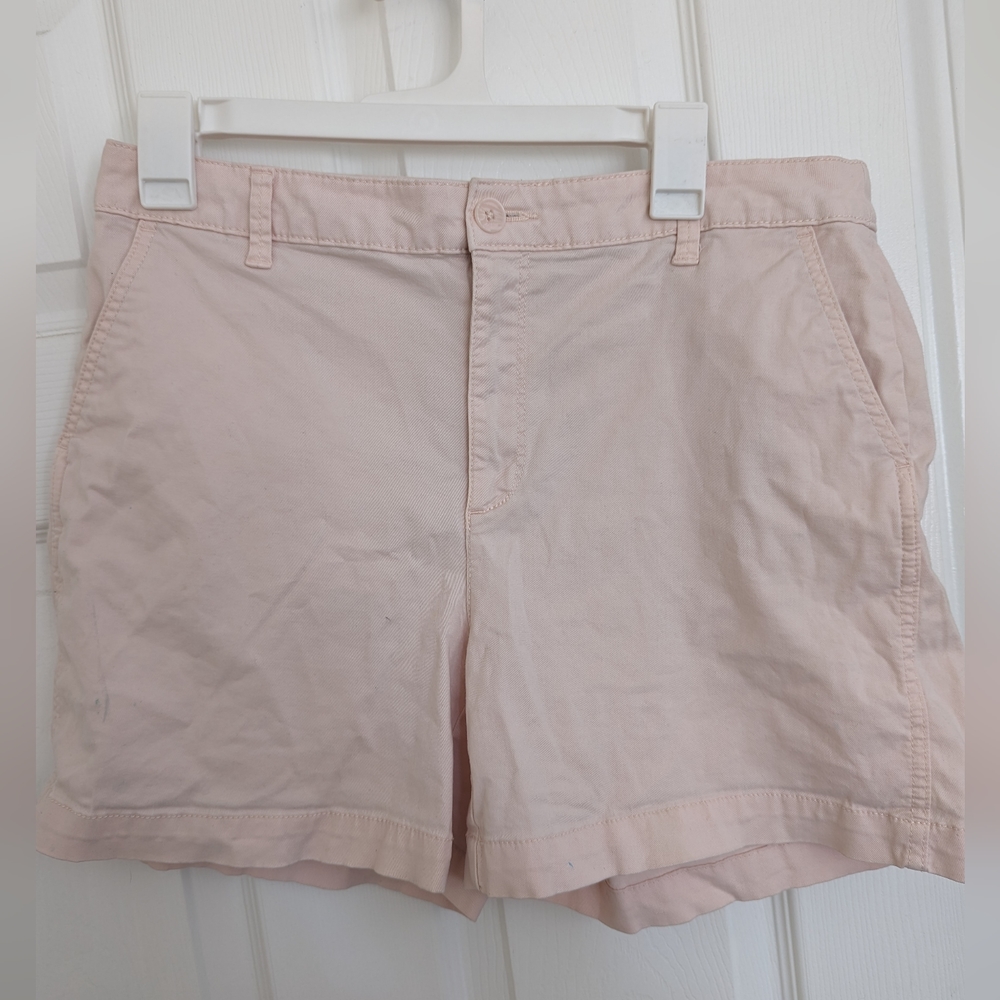 Light Pink Chino Shorts